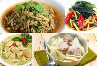 เมนูหน่อไม้