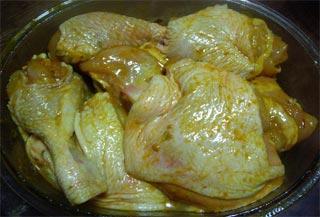 วิธีหมักไก่