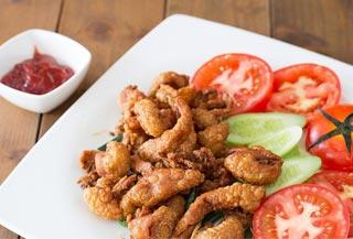 หนังไก่กรอบ